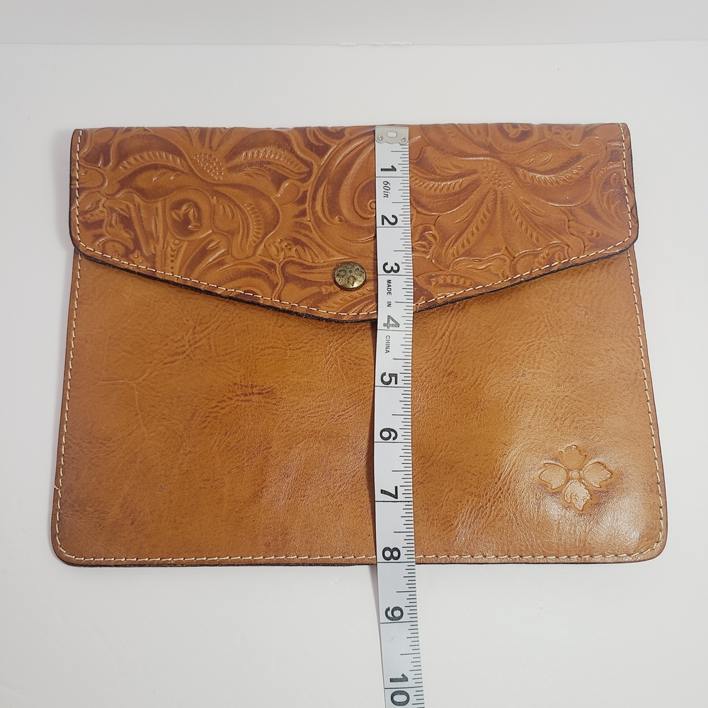 Patricia Nash Genuine Leather Messenger Bag - Picture 9 of 9